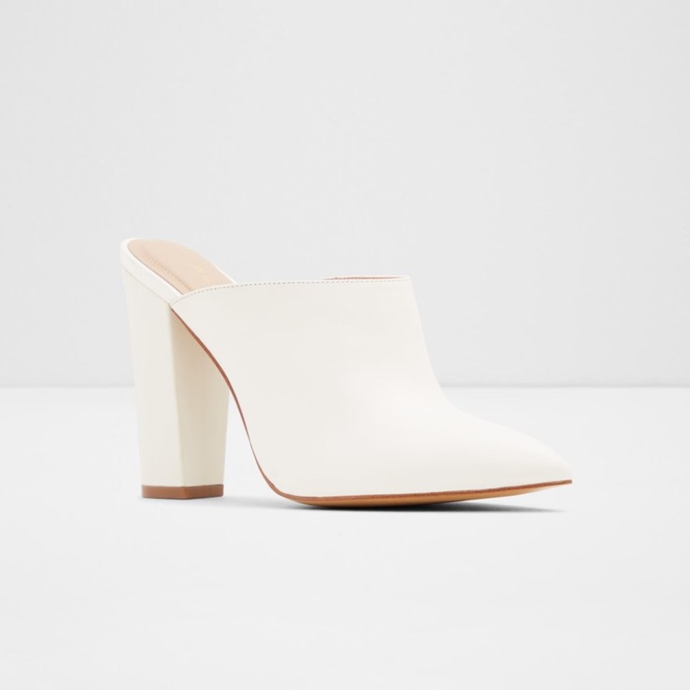 Aldo Nichy Block Heel Mules